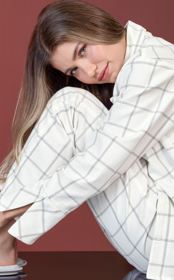 Pijama Americano Manga Longa com Calça Oxana